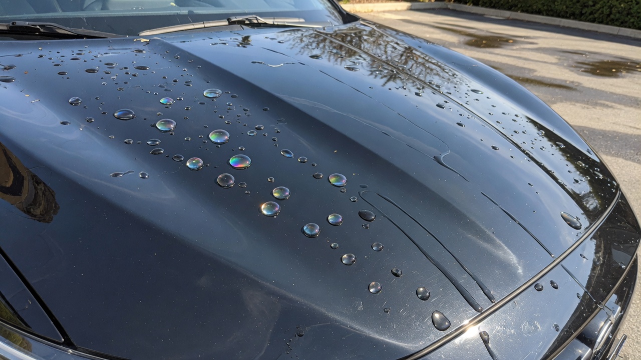 Sample photo for an auto detail homepage