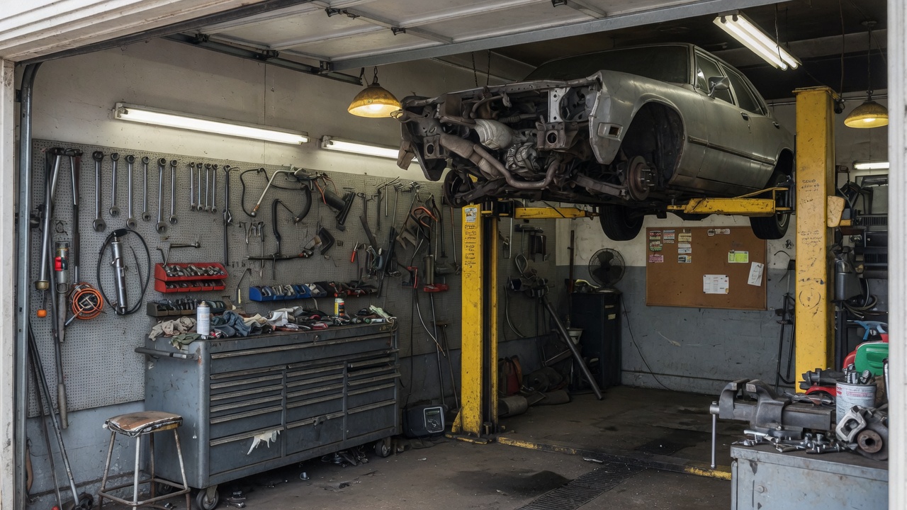 Sample photo for an auto repair homepage