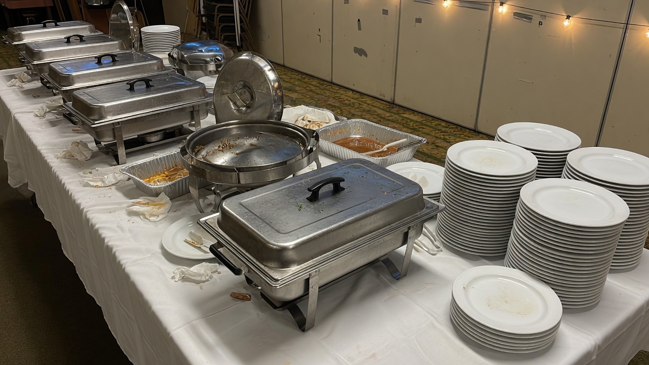 Sample photo for a catering homepage
