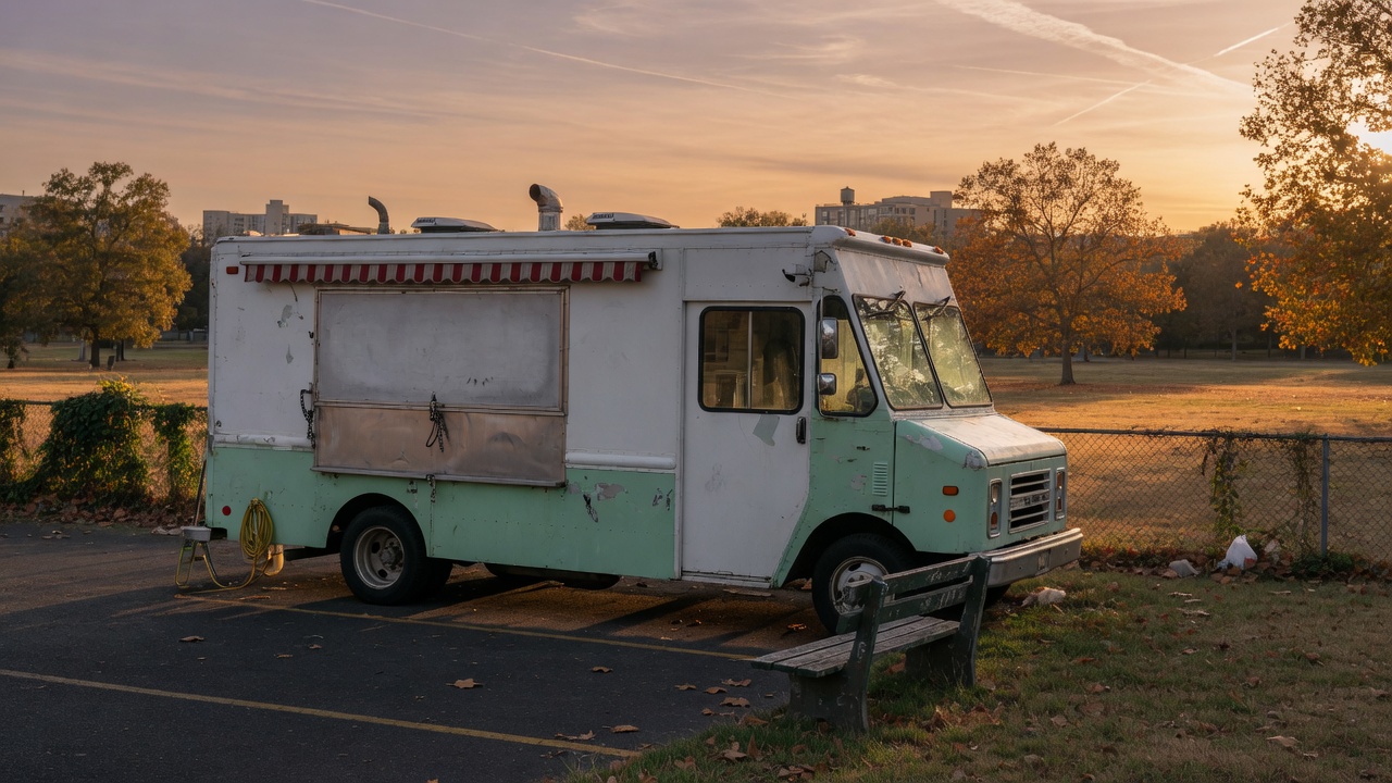 Sample photo for a food truck homepage