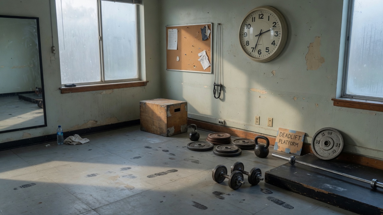 Sample photo for a gym homepage