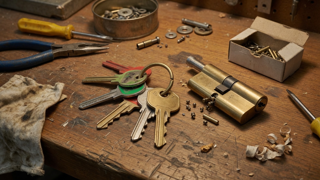 Sample photo for a locksmith homepage