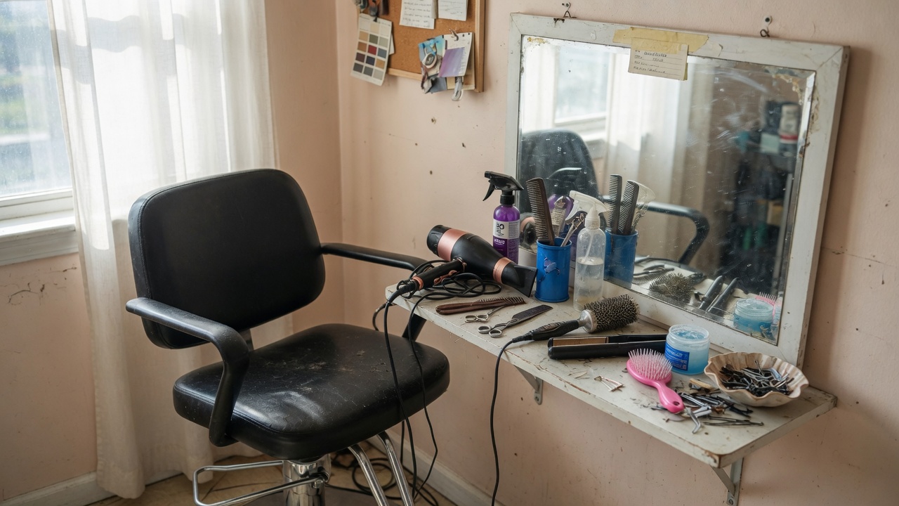 Sample photo for a salon homepage